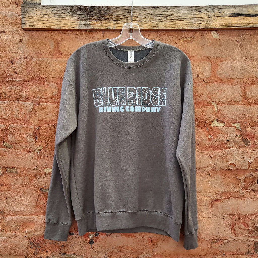 Blue Ridge Hiking Company Topo Logo Sweatshirt