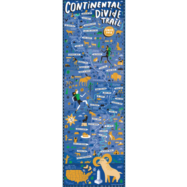 Continental Divide Puzzle