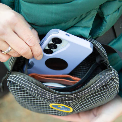 The Huckleberry hipbelt pocket, fanny pack, crossbody bag