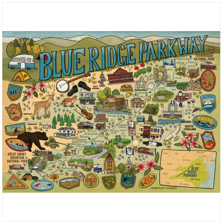 Blue Ridge Parkway Puzzle