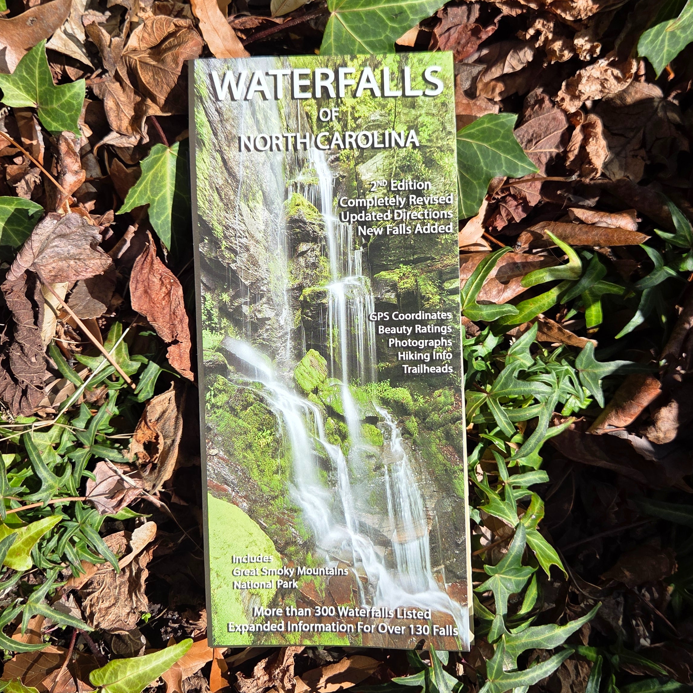 Waterfalls of North Carolina Map