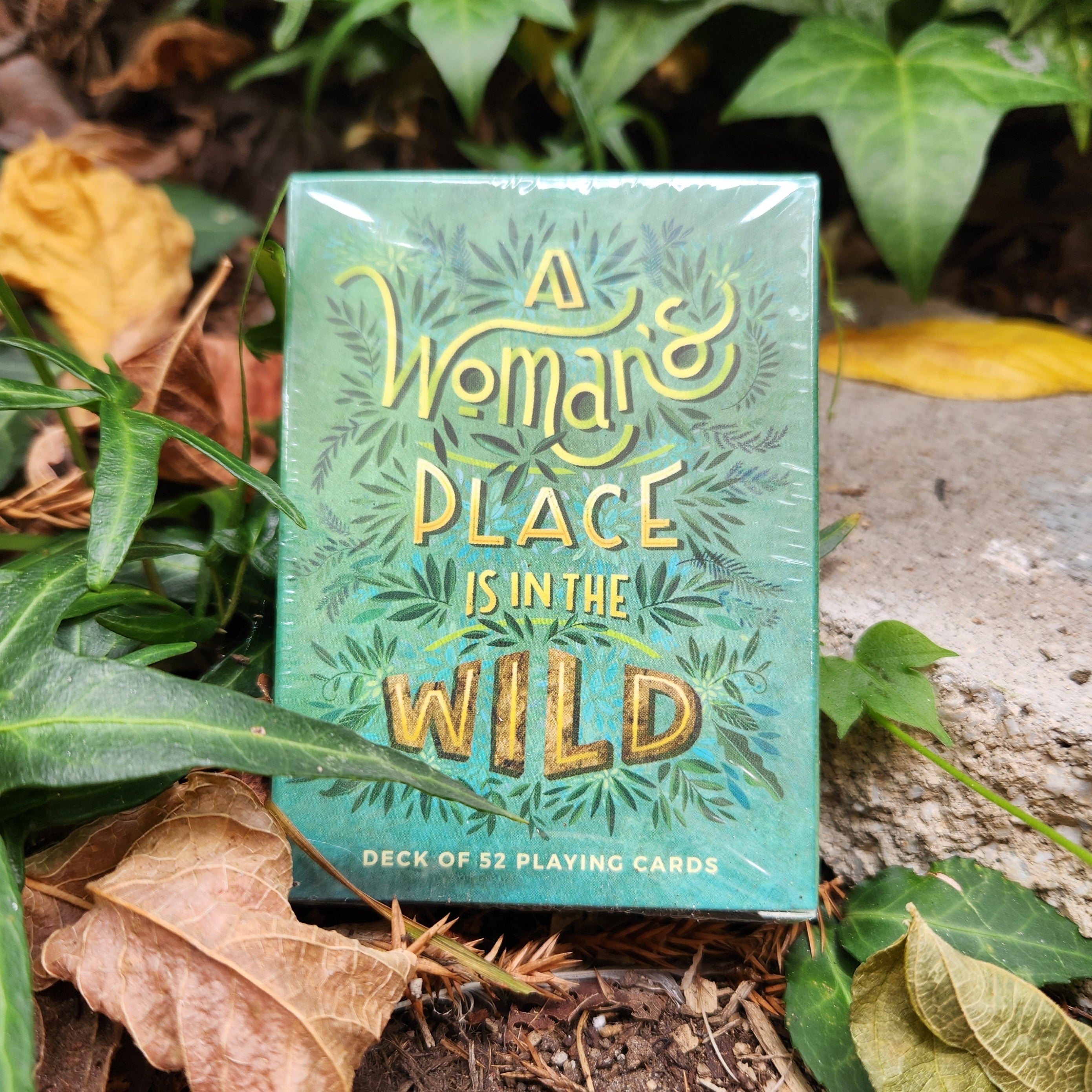 A Woman's Place is in the Wild - Card Deck