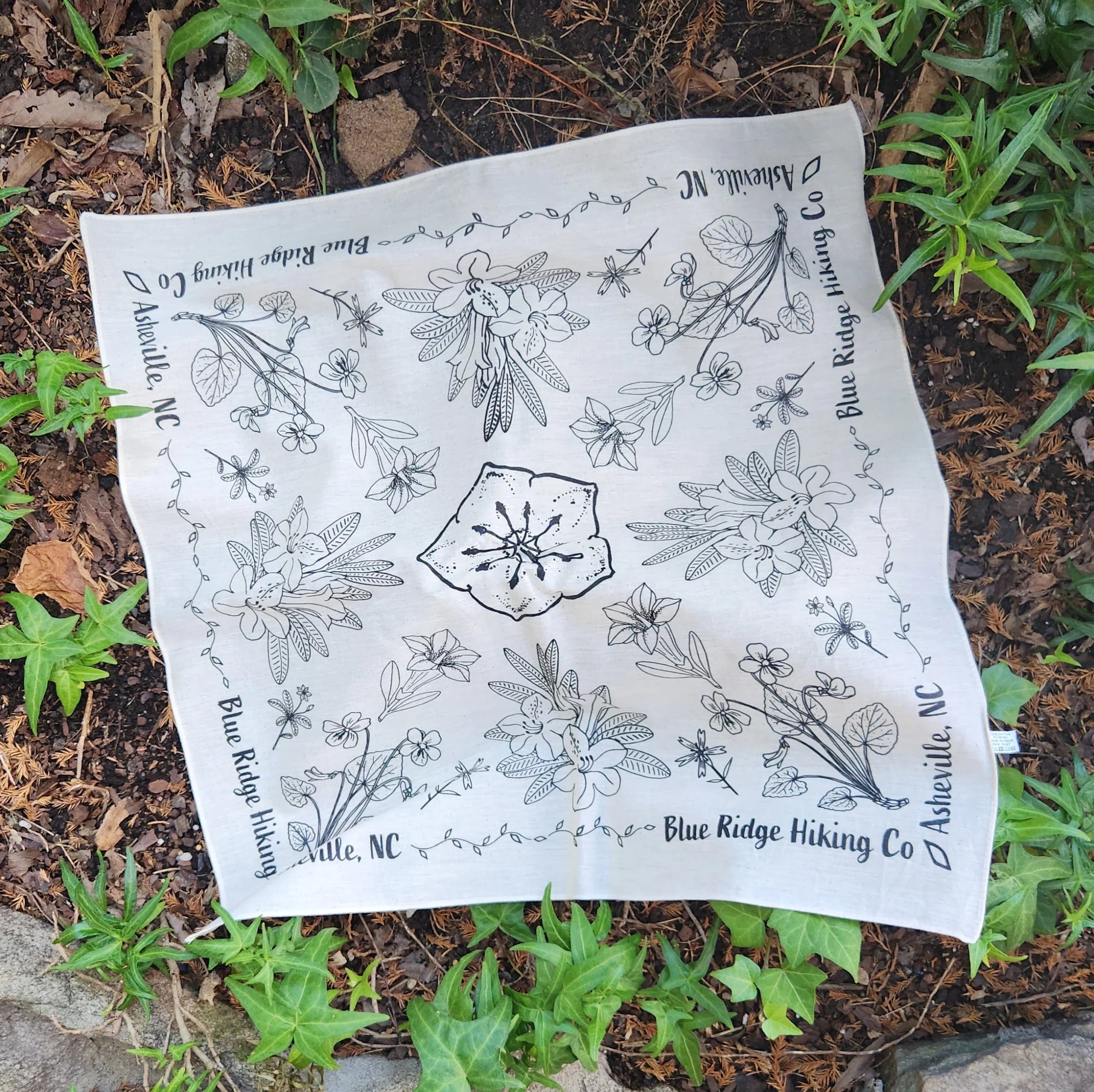 BRHC Wildflower Bandana