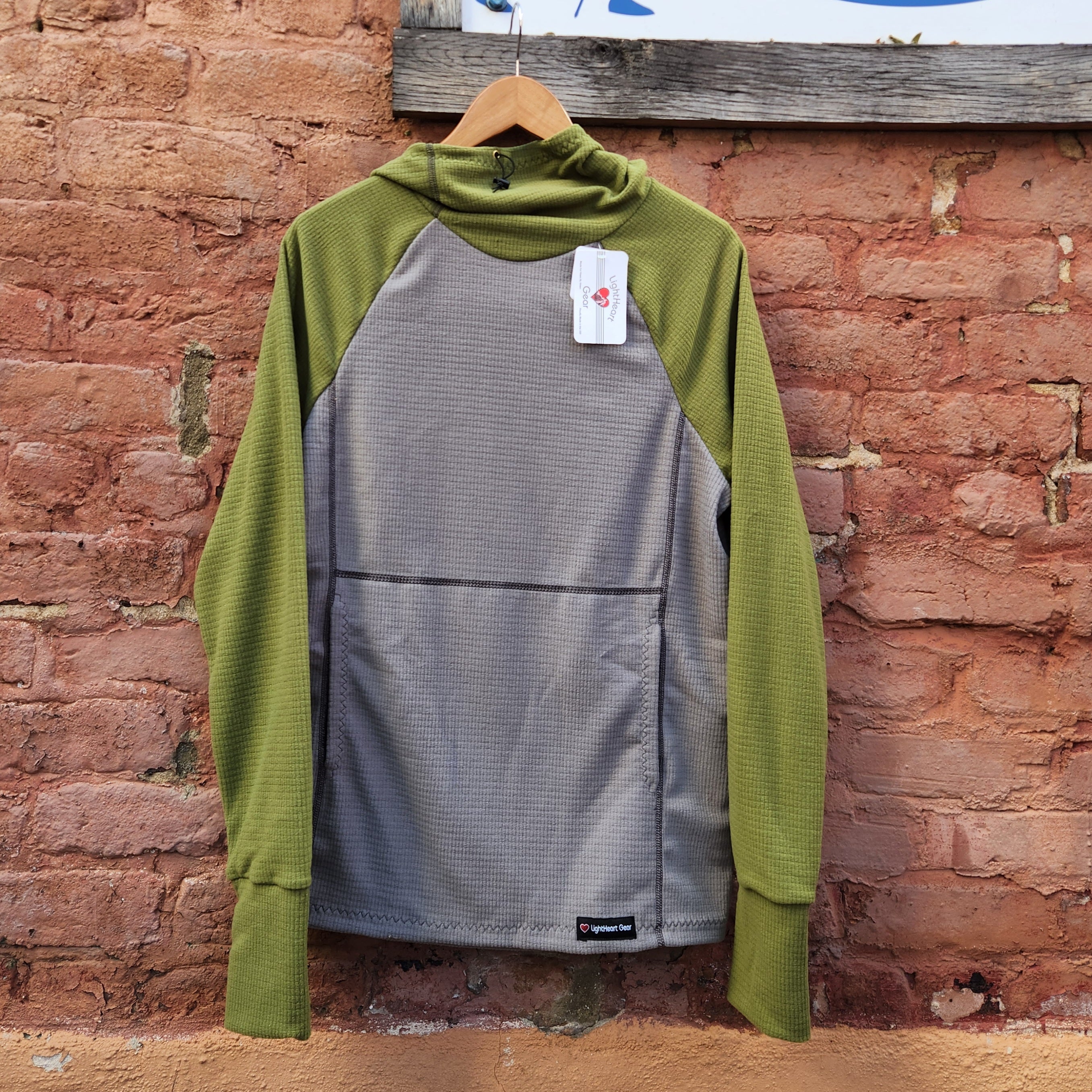 LightHeart Gear Fleece Hoodie - Straight/Men's Fit