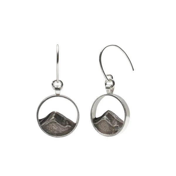 Mt Pisgah Earrings by Courtney Reckord Jewelry