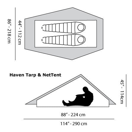 Six Moon Designs Haven Bundle Tent