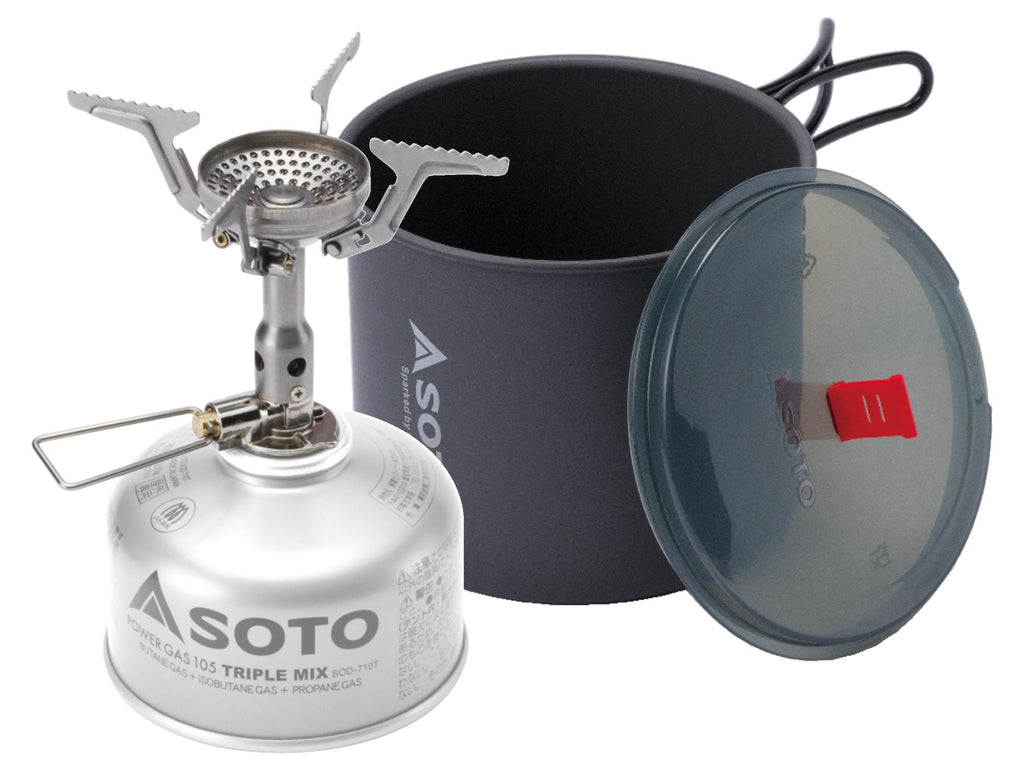SOTO New River Pot + Amicus Stove