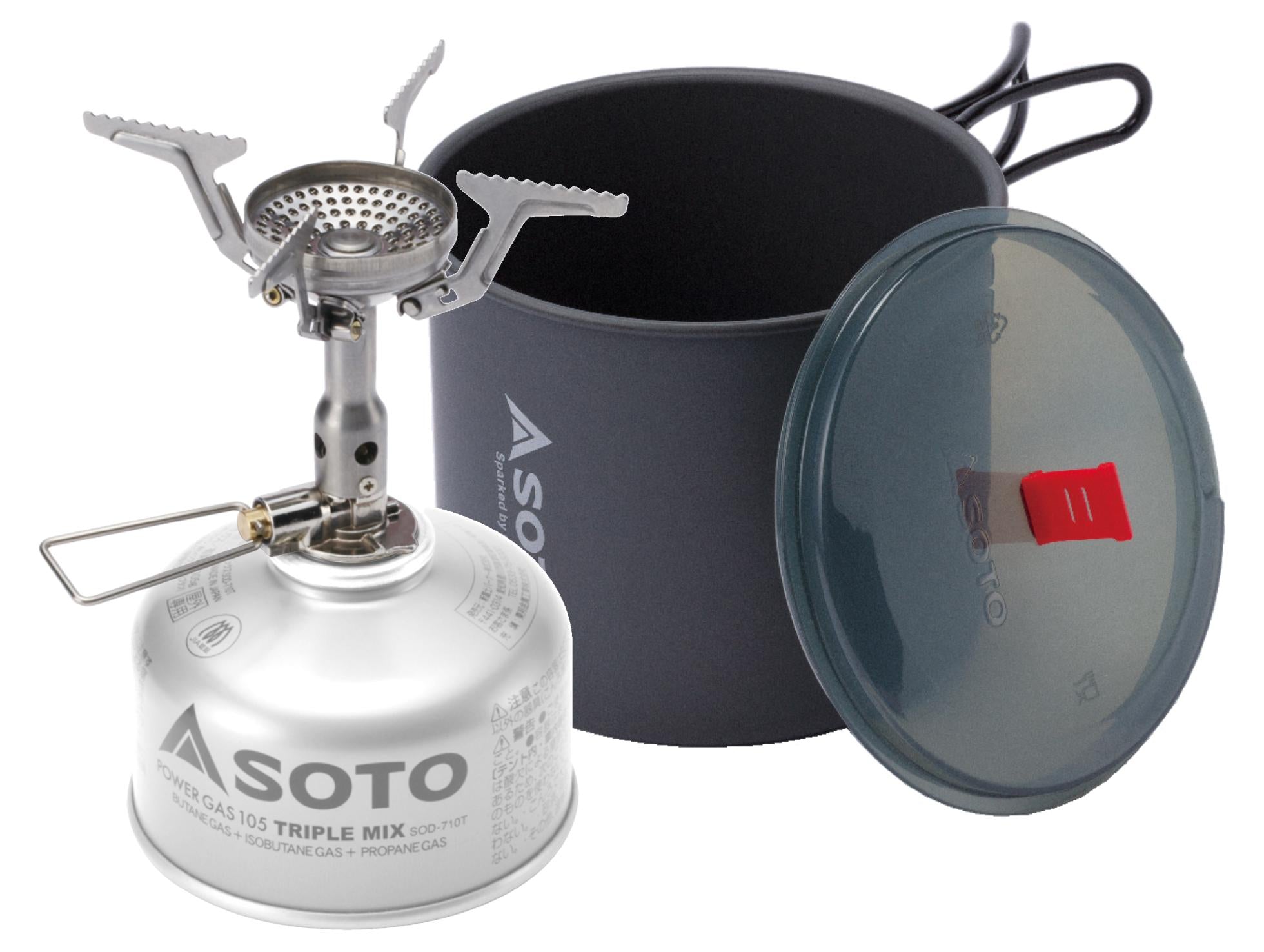 SOTO New River Pot + Amicus Stove