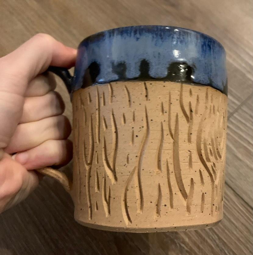 Firefly Firings Tree Bark Mug